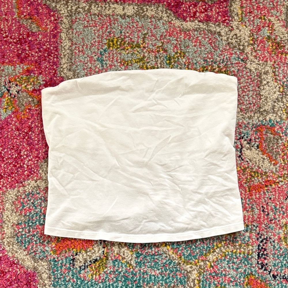 Free People White Tube Top